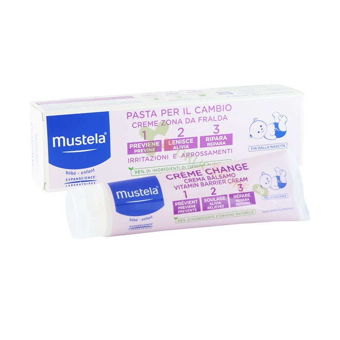 МУСТЕЛА КРЕМ ПРИ ПОДСИЧАНЕ 1-2-3 150 мл / MUSTELA BABY CREAM 1-2-3