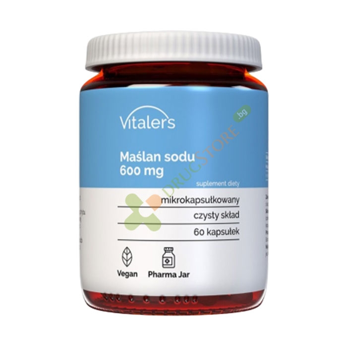 НАТРИЕВ БУТИРАТ капсули 600 мг 60 броя / VITALER&#039;S SODIUM BUTIRATE