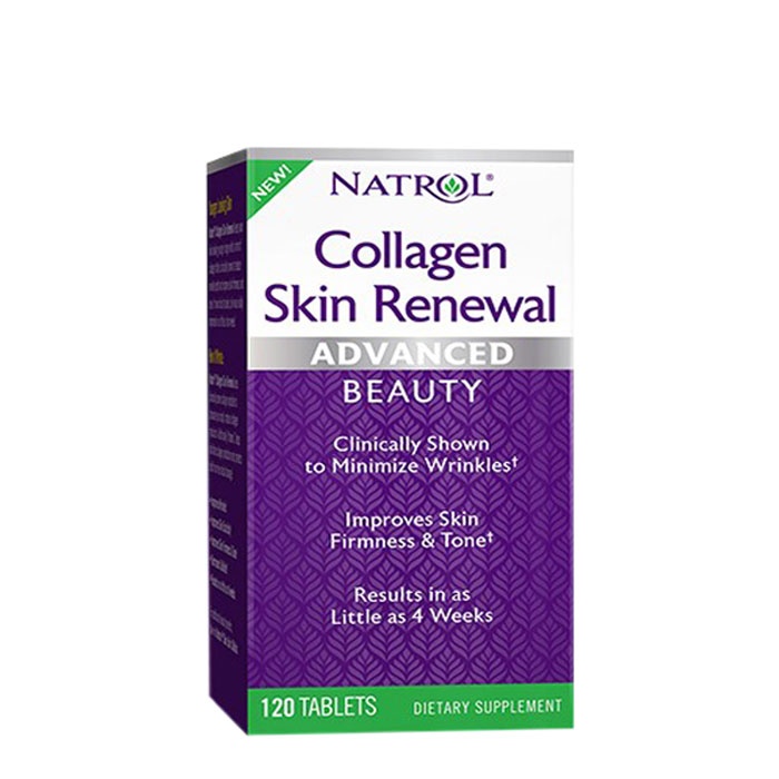 НАТРОЛ КОЛАГЕН СКИН РЕНЮЪЛ таблетки 120 броя / NATROL COLLAGEN SKIN RENEWAL