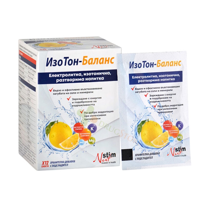 ИЗОТОН БАЛАНС саше 12 броя / NATSTIM ISOTON BALANCE sachet