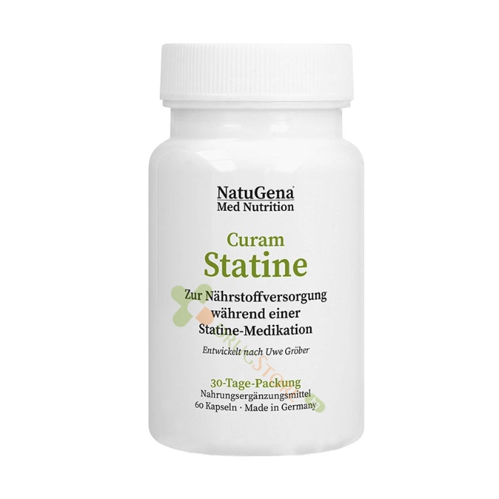 НАТУГЕНА КУРАМ СТАТИН ЛИПИДЕН МЕТАБОЛИЗЪМ капсули 60 броя / NATUGENA CURAM STATIN