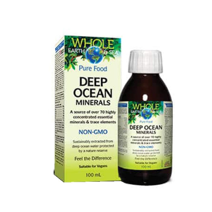 НАТУРАЛ ФАКТОРС ДЪЛБОКОВОДНИ МОРСКИ МИНЕРАЛИ 100 мл / NATURAL FACTORS DEEP MINERAL OCEANS