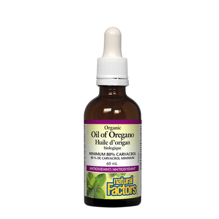 НАТУРАЛ ФАКТОРС РИГАН ОРГАНИК 30 мг 60 мл / NATURAL FACTORS OIL OR OREGANO
