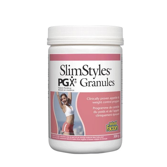 НАТУРАЛ ФАКТОРС СЛИМСТАЙЛС PGX гранули 300 г / NATURAL FACTORS SLIMSTYLES PGX GRANULES