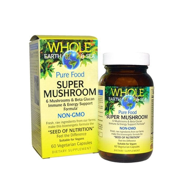 НАТУРАЛ ФАКТОРС СУПЕР МАШРУМ капсули 700 мг 60 броя / NATURAL FACTORS SUPER MUSHROOM