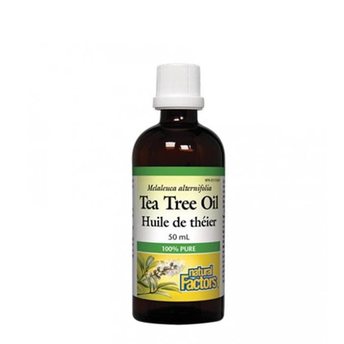 НАТУРАЛ ФАКТОРС МАСЛО ОТ ЧАЕНО ДЪРВО 50 мл / NATURAL FACTORS TEA TREE OIL