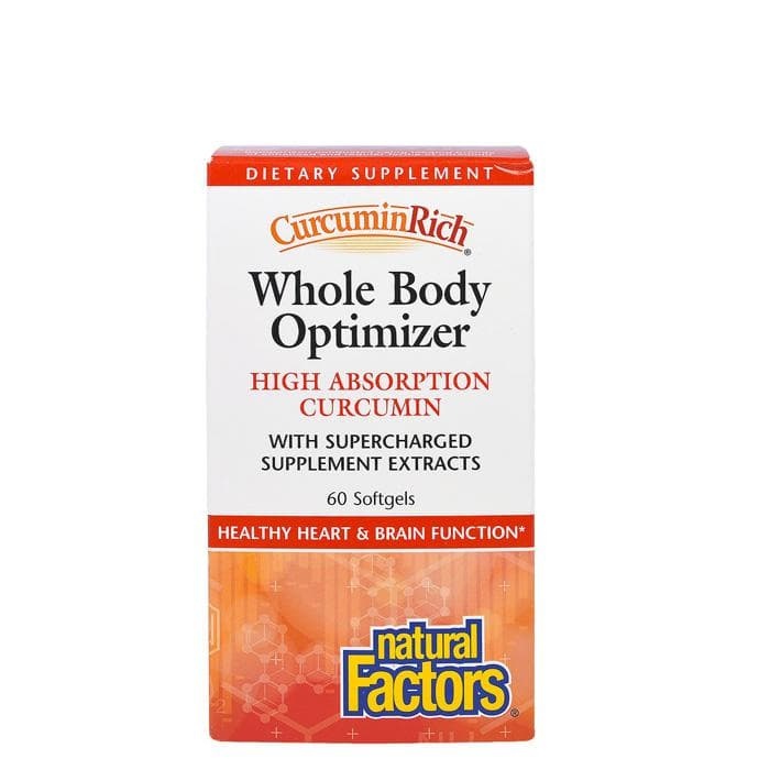 НАТУРАЛ ФАКТОРС ХОУЛ БОДИ ОПТИМАЙЗЪР капсули 2117 мг 60 броя / NATURAL FACTORS WHOLE BODY OPTIMIZER