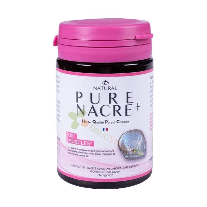 НАТУРАЛ PURE NACRE + HQPC (СЕДЕФ ОТ ПЕРЛЕНА СТРИДА) капсули 30 броя / VEGMARINE NATURAL PURE NACRE + HQPC