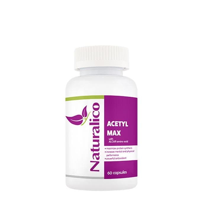 НАТУРАЛИКО АЦЕТИЛ МАКС капсули 60 броя / NATURALICO ACETYL MAX