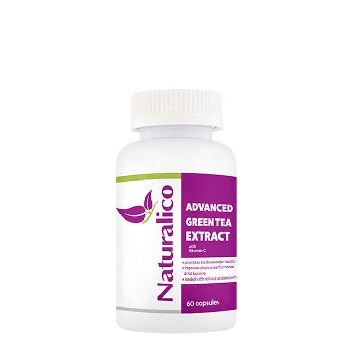 НАТУРАЛИКО ЕКСТРАКТ ОТ ЗЕЛЕН ЧАЙ капсули 60 броя / NATURALICO ADVANCED GREEN TEA EXTRACT