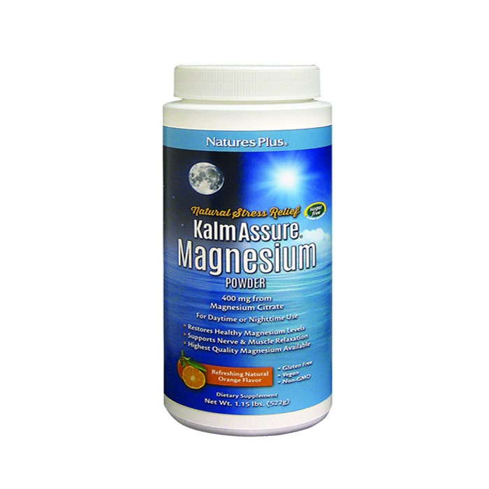 НЕЙЧЪРС ПЛЮС МАГНЕЗИЙ ЦИТРАТ прах 400 мг 522 гр. / NATURE&#039;S PLUS KALMASSURE MAGNESSIUM CITRATE powder 400 mg. 522 gr.