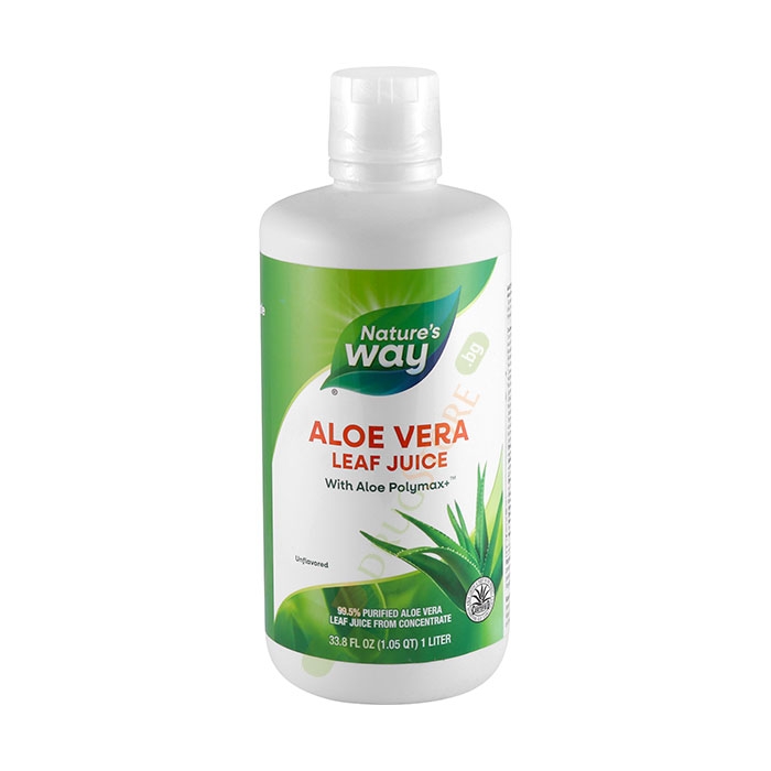 АЛОЕ ВЕРА сок от цели листа 1 л / NATURE`S WAY ALOE VERA WHOLE LEAF JUICE