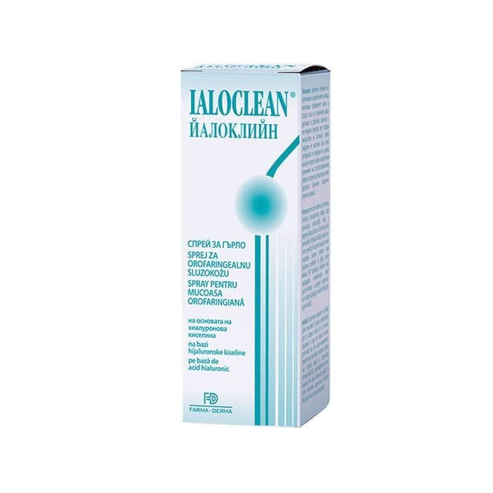 ЙАЛОКЛИЙН спрей за гърло 30 мл. / NATURPHARMA IALOCLEAN throat spray 30 ml.