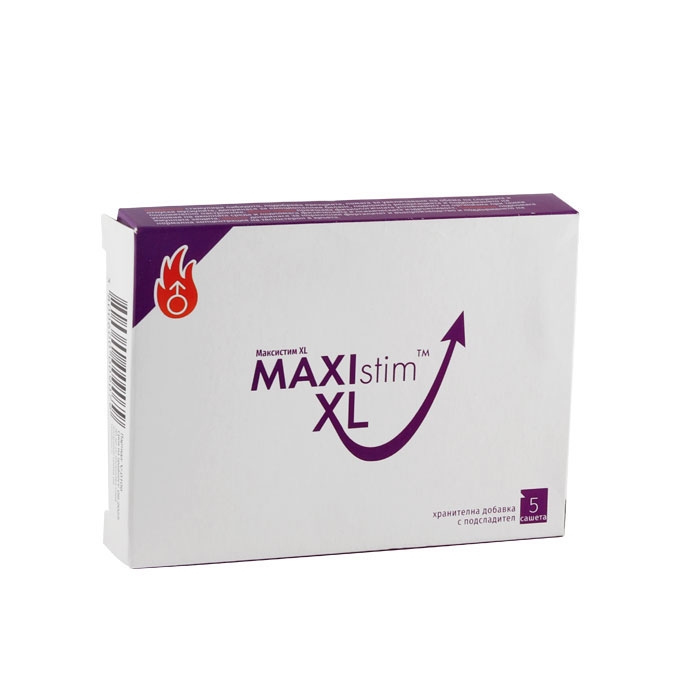 МАКСИСТИМ XL саше 5 броя / NATURPHARMA MAXISTIM XL