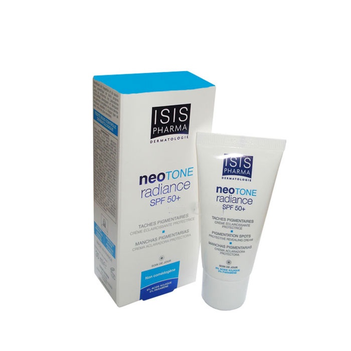 НЕОТОН RADIANCE ДНЕВЕН КРЕМ ЗА ИЗБЕЛВАНЕ НА ТЪМНИ ПЕТНА 50+ 30 мл. / ISISPHARMA NEOTONE RADIANCE PIGMENTATION SPOTS