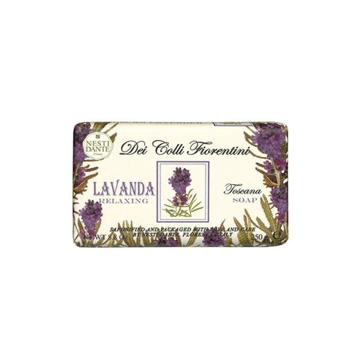 НАТУРАЛЕН САПУН ЦВЕТНИ ХЪЛМОВЕ ЛАВАНДУЛА 250 гр. / NESTI DANTE DEI COLLI FIORENTINI LAVANDA RELAXING SOAP