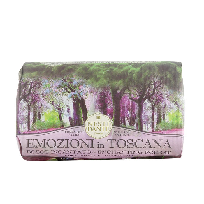 НАТУРАЛЕН САПУН ОМАГЬОСАНА ГОРА 250 г / NESTI DANTE EMOZIONI IN TOSCANA NATURAL SOAP ENCHANTED FOREST