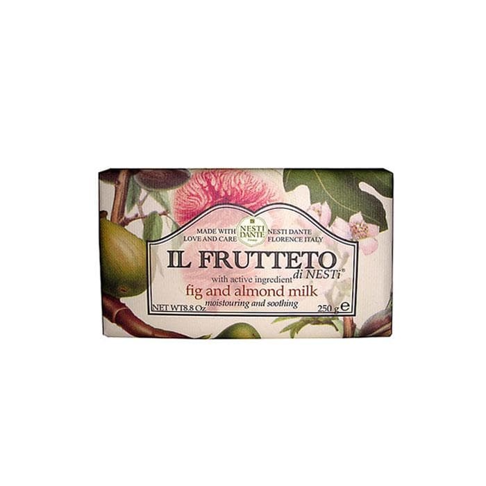 НАТУРАЛЕН ХИДРАТИРАЩ САПУН С БАДЕМОВО МЛЯКО И СМОКИНЯ 250 мг. / NESTI DANTE IL FRUTTETO FIG &amp; ALMOND MILK SOOTHING SOAP
