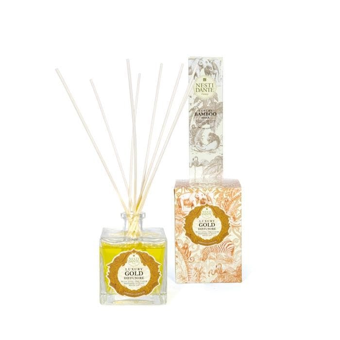 АРОМАТНИ ПРЪЧИЦИ ЗЛАТО ЛУКС 500 мл. / NESTI DANTE LUXURY GOLD FRAGRANCE WITH STCKS