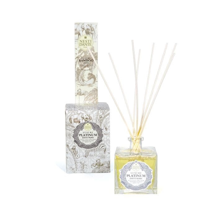 АРОМАТНИ ПРЪЧИЦИ ПЛАТИНА ЛУКС 500 мл. / NESTI DANTE LUXURY PLATINUM FRAGRANCE WITH STICKS