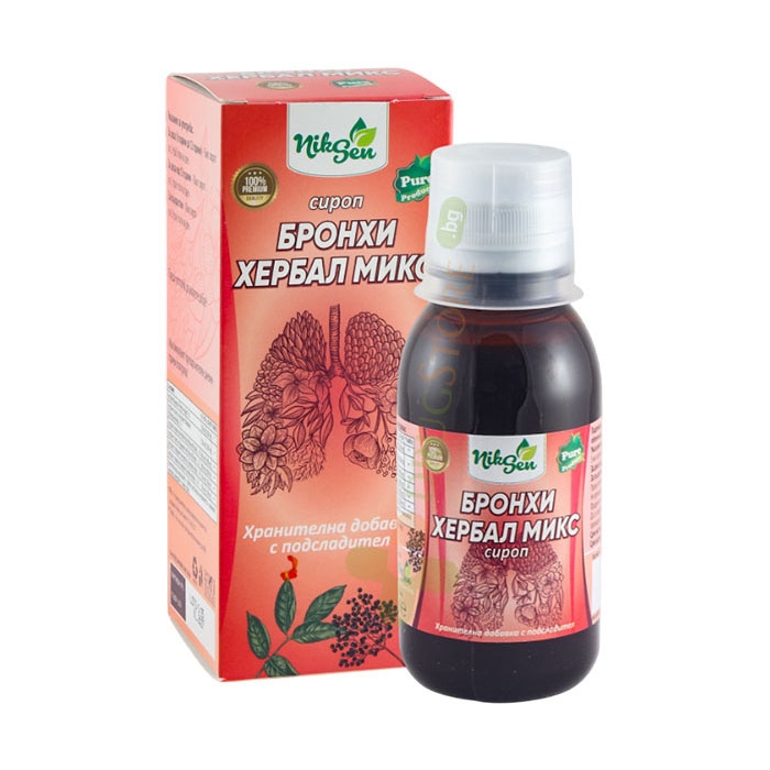НИКСЕН БРОНХИ ХЕРБАЛ МИКС сироп 150 мл / NIKSEN BRONCHI HERBAL MIX syrup