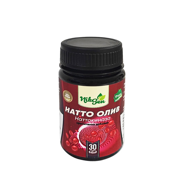 НИКСЕН НАТТО ОЛИВ таблетки 30 броя / NIKSEN NATTO OLIVE