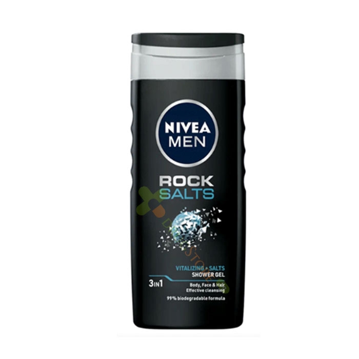 НИВЕА ДУШ ГЕЛ РОК С КАМЕННА СОЛ 250 мл / NIVEA NIVEA MEN ROCK SALTS SHOWER GEL