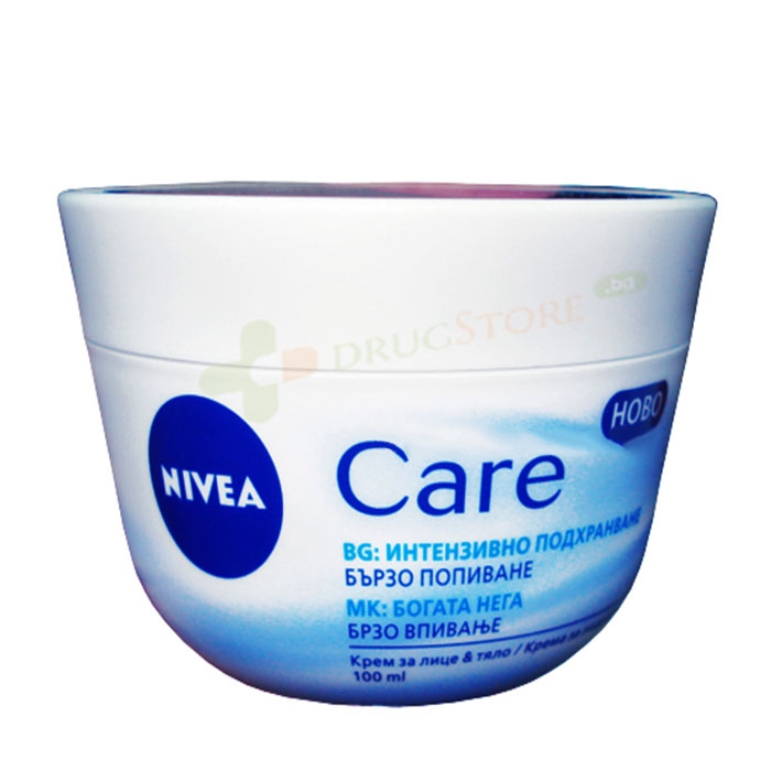НИВЕА КЕЪР КРЕМ ЗА ЛИЦЕ И ТЯЛО 100 мл / NIVEA CARE CREAM FOR FACE AND BODY