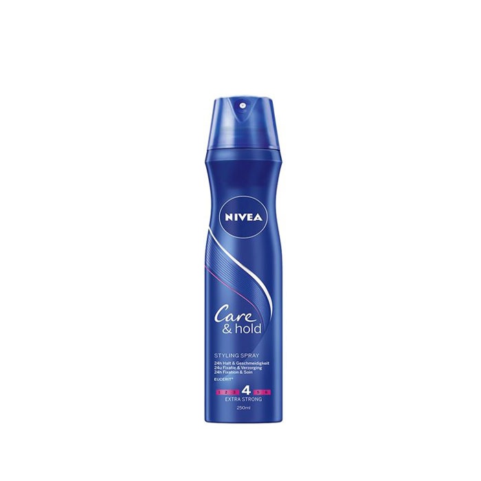 НИВЕА ЛАК ЗА КОСА КЕЪР ЕНД ХОЛД 250 мл. / NIVEA HAIRSPRAY CARE AND HOLD 250 ml.