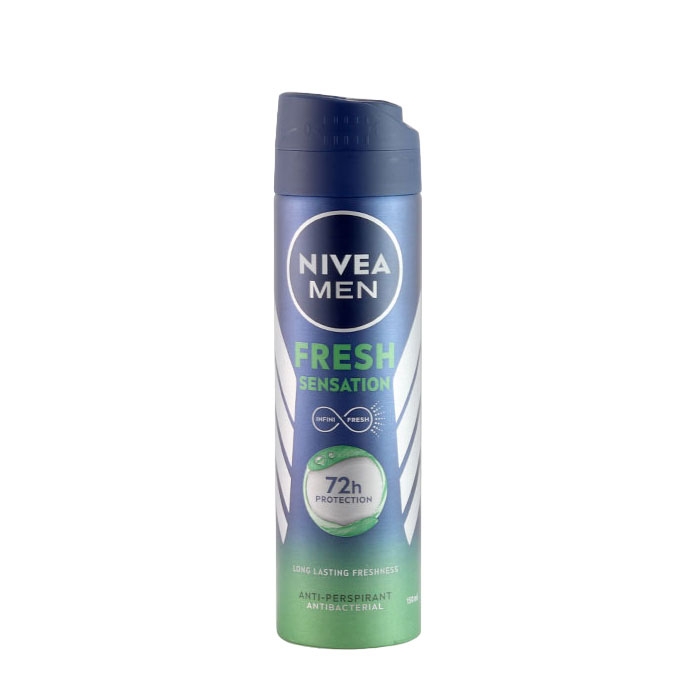 НИВЕА МЕН ДЕЗОДОРАНТ ПРОТИВ ИЗПОТЯВАНЕ ФРЕШ СЕНСЕЙШЪН 72 ч 150 мл / NIVEA MEN FRESH SENSATION 72 h ANTI-PERSPIRANT