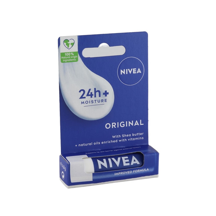 НИВЕА БАЛСАМ ЗА УСТНИ ОРИДЖИНЪЛ / NIVEA LIP BALM ORIGINAL CARE