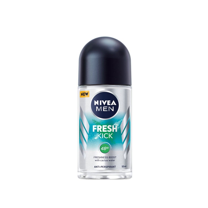 НИВЕА РОЛ ОН ФРЕШ КИК МЪЖЕ 50 мл. / NIVEA MEN FREH KICK DEODORANT