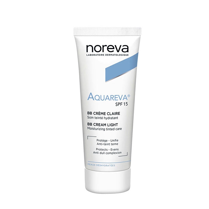 ХИДРАТИРАЩ ББ КРЕМ ЗА ЛИЦЕ С АДАПТИРАЩ СЕ ЦВЯТ SPF15 40 мл / NOREVA AQUAREVA BB CREAM SPF15 LIGHT