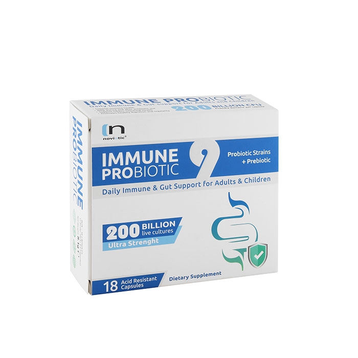 НОВИОТИК ИМУН ПРОБИОТИК капсули 18 броя / NOVIOTIC IMMUNE PROBIOTIC