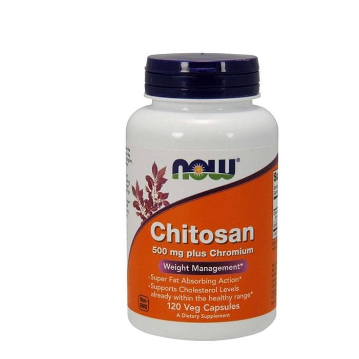 НАУ ФУДС ХИТОЗАН капсули 500 мг. 120 броя / NOW FOODS CHITOSAN