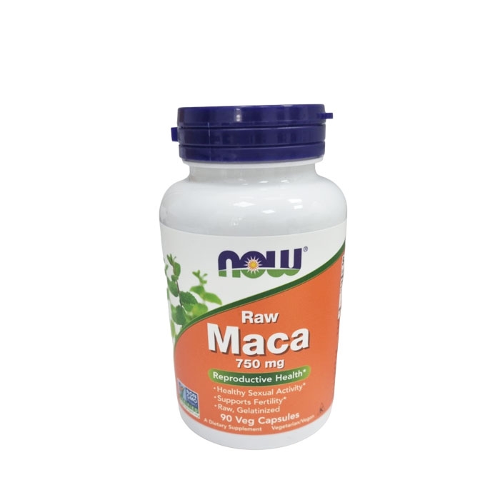 НАУ ФУДС МАКА капсули 750 мг 90 броя / NOW FOODS MACA
