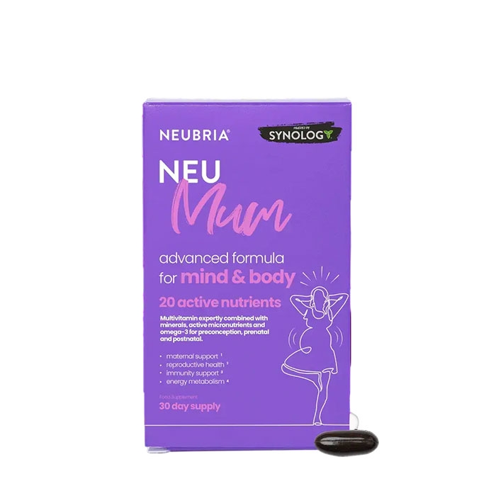 НУБРИЯ КОМПЛЕКС МАМА ЗА БРЕМЕННИ капсули 30 броя / NEUBRIA NEU MUM