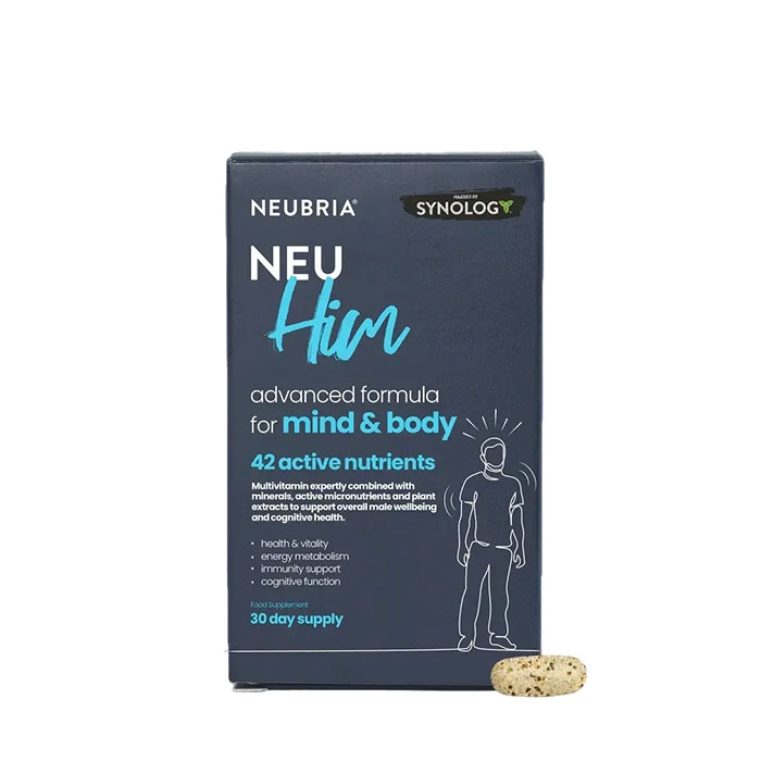 НУБРИЯ МУЛТИВИТАМИНИ ЗА НЕГО / КОМПЛЕКС ЗА МЪЖЕ таблетки 30 броя / NEUBRIA NEU HIM