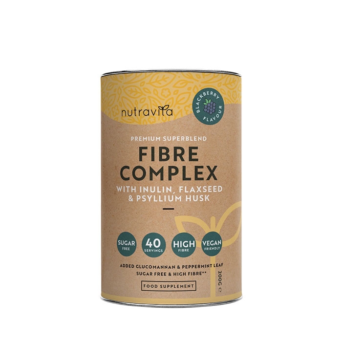 НУТРАВИТА ФИБРИ КОМПЛЕКС С ВКУС НА КЪПИНА 200 г / NUTRAVITA FIBRE COMPLEX BLACKBERRY