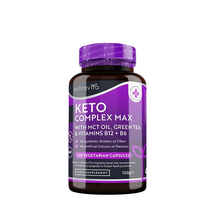 НУТРАВИТА КЕТО КОМПЛЕКС МАКС капсули 120 броя / NUTRAVITA KETO COMPLEX MAX