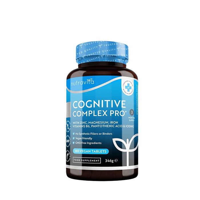 НУТРАВИТА КОГНИТИВЕН КОМПЛЕКС ПРО таблетки 180 броя / NUTRAVITA COGNITIVE COMPLEX PRO