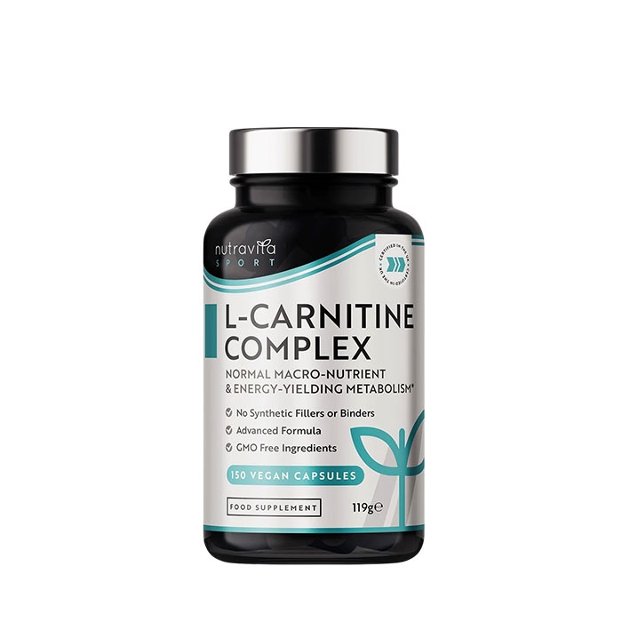 НУТРАВИТА L-КАРНИТИН КОМПЛЕКС капсули 150 броя / NUTRAVITA L-CARNITINE COMPLEX