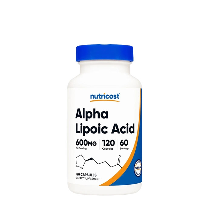 АЛФА-ЛИПОЕВА КИСЕЛИНА капсули 300 мг 120 броя / NUTRICOST ALPHA LIPOIC ACID