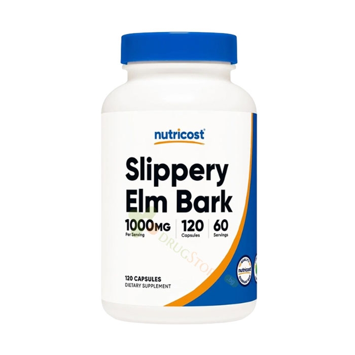 ЧЕРВЕН БРЯСТ КОРА капсули 120 броя / NUTRICOST SLEPPERY ELM BARK