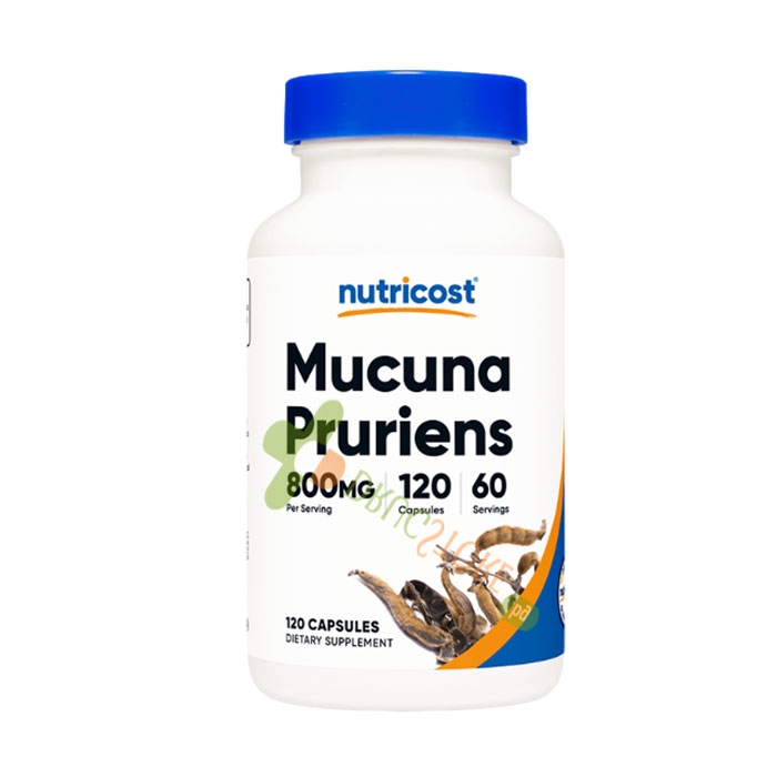 МУКУНА / КАДИФЕН БОБ капсули 120 броя / NUTRICOST MUCUNA PRURIENS