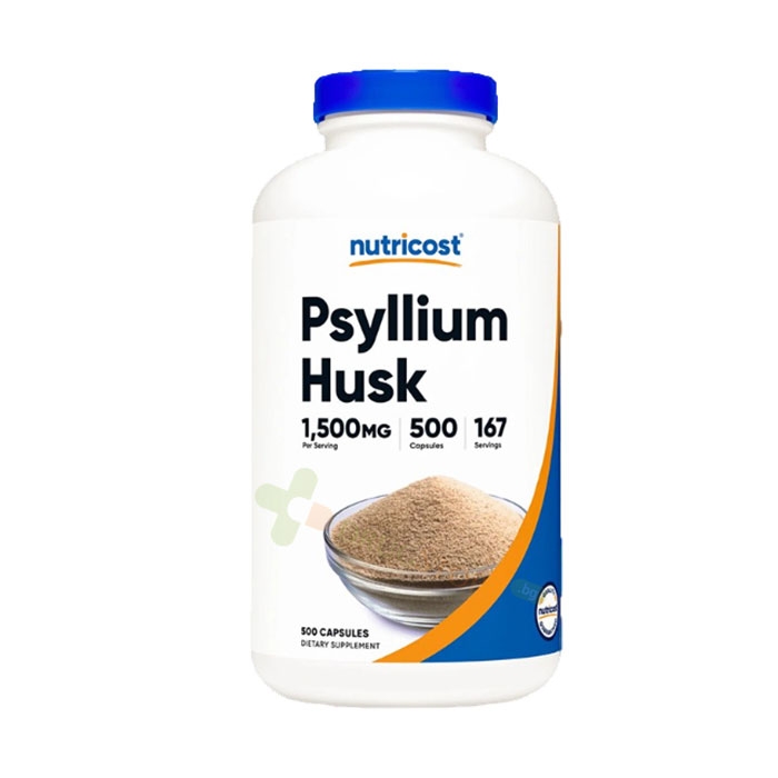 ПСИЛИУМ ХУСК капсули 1500 мг 500 броя / NUTRICOST PSYLLIUM HUSK