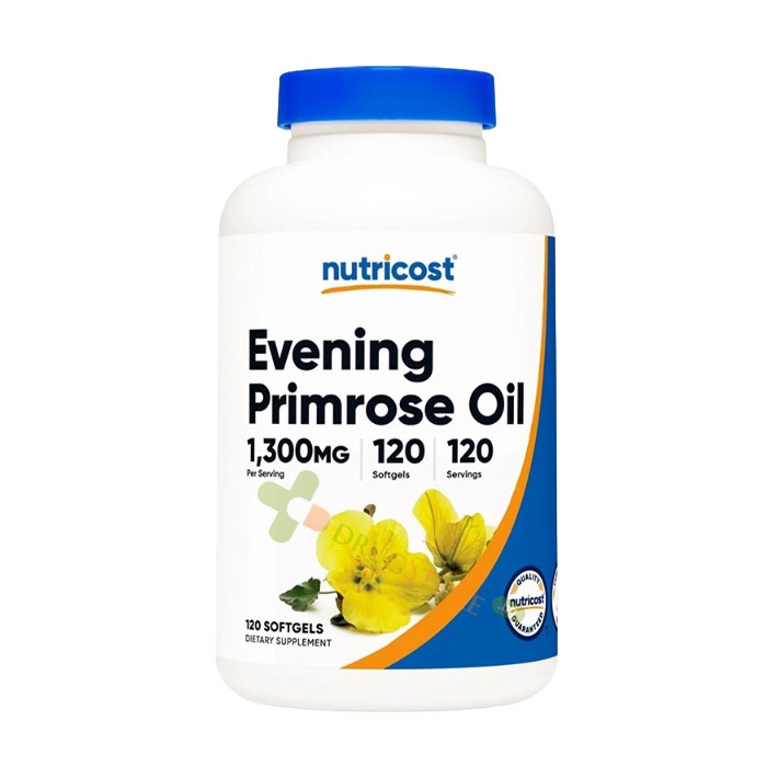 ВЕЧЕРНА ИГЛИКА (МАСЛО) капсули 1300 мг 120 броя / NUTRICOST EVENING PRIMROSE OIL