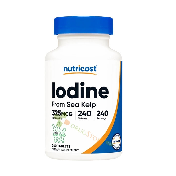 ЙОД таблетки 325 мкг 240 броя / NUTRICOST IODINE