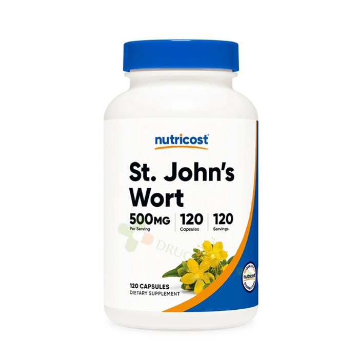 ЖЪЛТ КАНТАРИОН капсули 500 мг 120 броя / NUTRICOST ST. JOHN&#039;S WORT