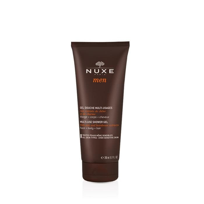 НУКС МЕН ДУШ ГЕЛ 3 В 1 ЗА ВСЕКИ ТИП КОЖА 200 мл. / NUXE MEN MULTI - USE SHOWER GEL ALL SKIN TYPES